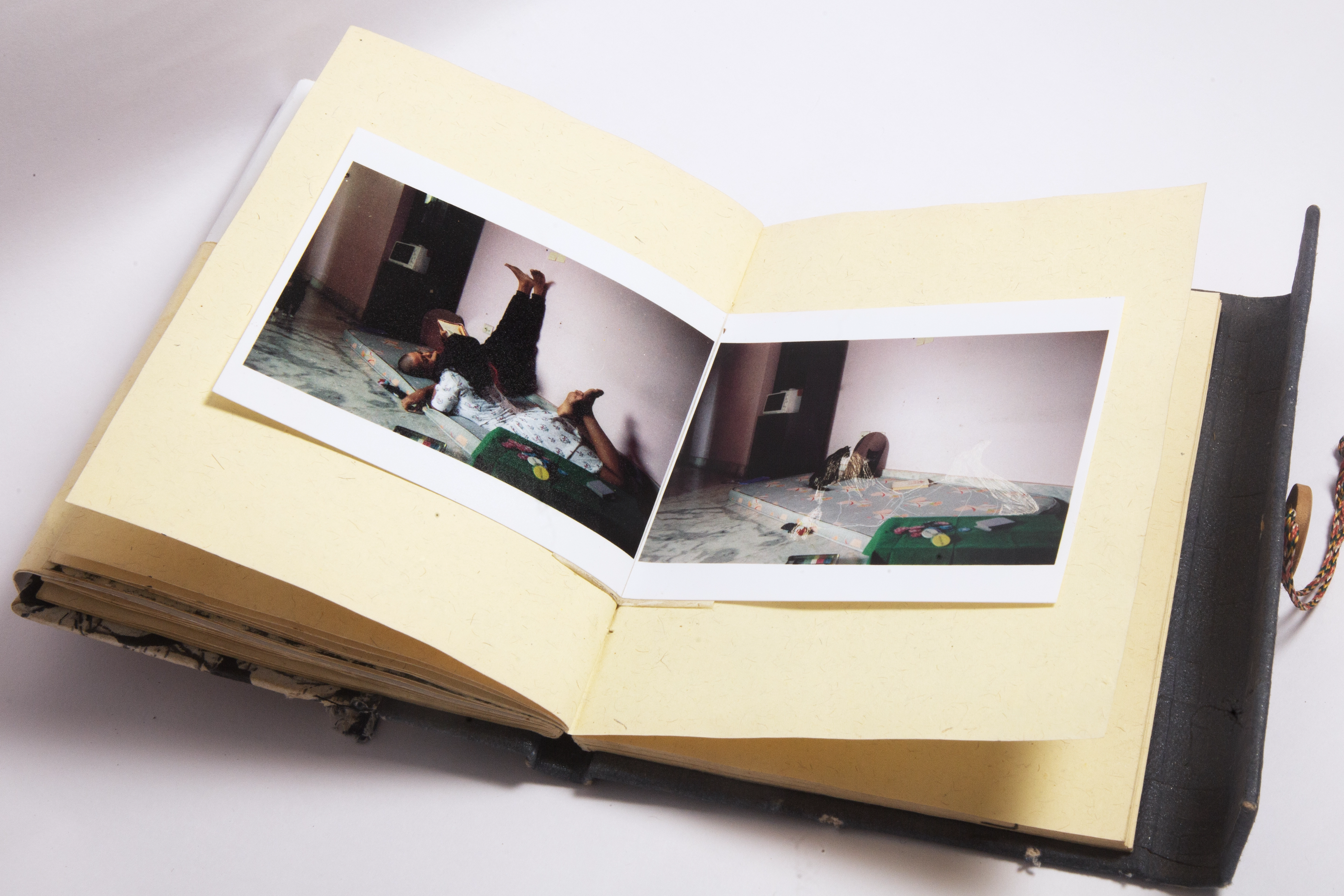 Portrait of Time book spread — 1